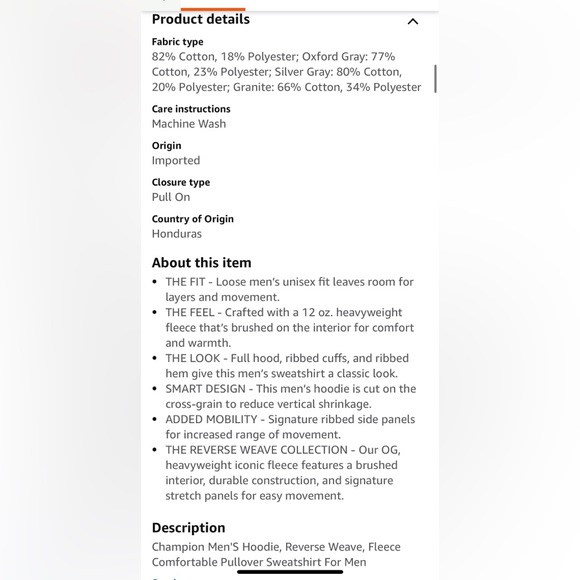 New Champion Pullover Sweater Unisex Small White With Original Logo C . - Picture 9 of 14